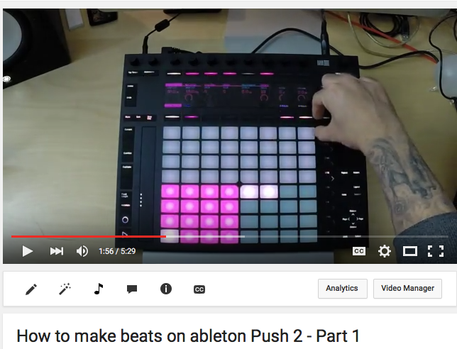How to step sequence beats on ableton Push 2 – Part 1 – Push4Life