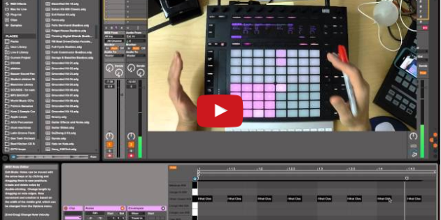 How to step sequence beats on ableton Push 2 – Part 6